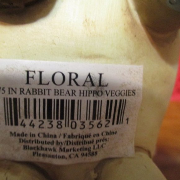 Rudabaga Bear Ornament - Picture 4 of 4